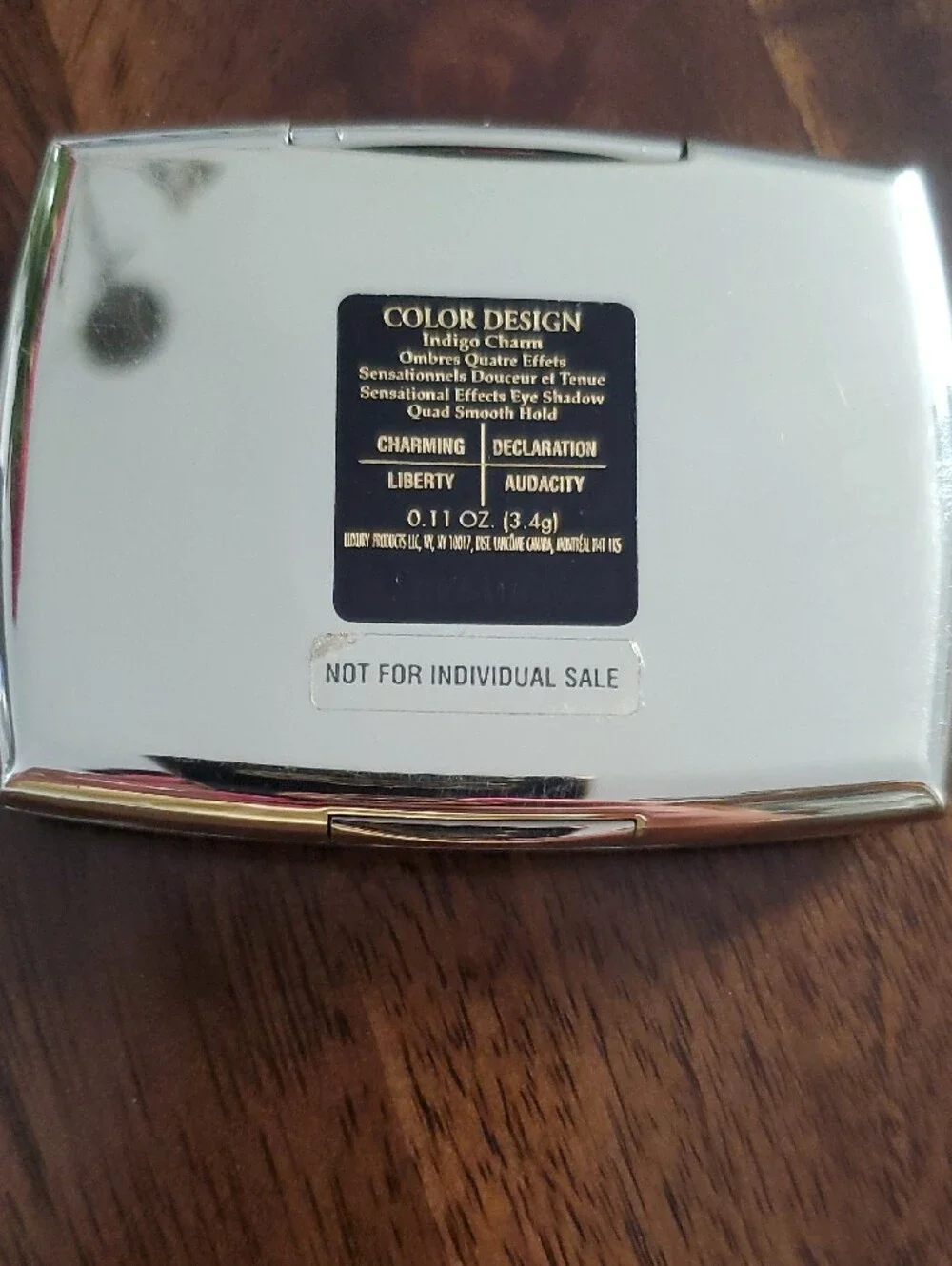 Lancôme Eyeshadow Quartet - Navy Blue & Champagne Browns